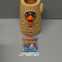 TOP BRIGHT Montessori Toys for 2 Year Old Girl and Boy, Fine Motor Skills Toddler Toys Age 2-4, Woodpecker Worm Toy Magnetic Bird Feeding Game