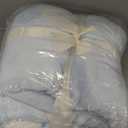 PAVILIA Sherpa Fleece Throw Blanket for Couch, Light Blue, Plush Soft Fuzzy Sofa Blanket, Cozy Reversible Winter Throw for Women Men, 50x60 Inches