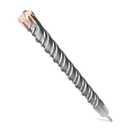 SDS Plus Rotary Hammer Drill Bit, 1-1/2"18" (38mm460mm) - 4 Carbide Cutting Edges & Coated Head | Heavy-Duty for Masonry, Concrete, Natural Stone, Brick Walls