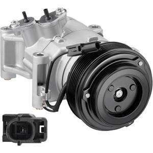 BDFHYK 198384 Air Conditioning A/C Compressor with Clutch Compatible with Mazda CX-5 2013-2016, CX-5 2014-2020, 3 2014-2018, 3 Sport 2014-2018, L4 2.0L 2.5L BDFHYK 198384 Air Conditioning A/C Compressor with Clutch Compatible with Mazda CX-5 2013-2016, CX-5 2014-2020, 3 2014-2018, 3 Sport 2014-2018, L4 2.0L 2.5L