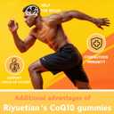 COQ10 Gummies - CoQ10 500mg + Omega-3 EPA/DHA + Magnesium Glycinate + Zinc Citrate, to Support Heart Health, Energy Production, Immune System & Mineral Absorption, 30 Servings (60 Count (Pack of 1))