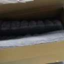 Cloud-Soft Cat Window Sill Perch with Zipper Designed Cushioned Bed, Supportive Cat Window Seat with Premium Solid Wood & Sturdy Metal Frame, Pet Hammock Bed for Large Cats (Large, Gray) (Large(24.4''x15''), Grey)