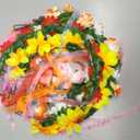 Lawie 8 Pack Boho Flower Crowns Floral Wreath With Ribbon Halo Headbands Garland Wedding Bridal Bridesmaid Headpiece Tiara Sunflower Daisy Rose Hairbands Hawaiian Party Accessories for Kids Women Girl