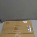 New & Improved Clear Tempered Glass Cutting Board for kitchen with Counter Lip, Large Cutting Board, Glass Chopping Board, Scratch-Resistant, Non-Slip (Blue)