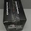 OVENTE Electric 2 Slice Toaster Machine with 6Shade Browning Selector Setting, Compact Design and Removable Crumb Tray, 700W Power Perfect for Toasting Bread, Thin Bagels and Waffles, Black TP2210B