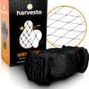 Harvesto Heavy Duty Bird Netting for Chicken Coops & Runs | Tree & Garden Netting Mesh 1-1/2" | Keep Hawks, Birds & Predators Away | Bird Netting for Blueberry Bushes, Vegetables & Fruit (50' x 50)