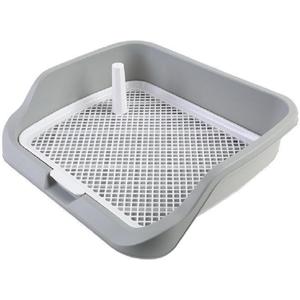 Dog Training Pad Tray  Reusable Indoor Puppy Potty Tray, Easy to Clean Pee Pad Holder, 21.6" x 17.7"