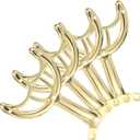 PATIKIL Ceiling Fan Blades Arms Replacement, 4 Pcs 52" Fan Blade Replacement Parts Mounting Bracket Kit for Replacing the Worn Fan Blades, Gold
