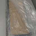 Chunful 3 Pcs 28x9 inch Picture Frame Display 6 opening 4X6 Picture Frame Collage Multiple with Mat Wall Tabletop Decor Wood Grain