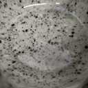 Sponge Holder for Kitchen Sink, Ceramic Dish Sponge Dish Rack Scrubby Caddy Kitchen Organizer Cute Sink Caddy Organizer, Farmhouse Decor, Speckled Glaze (Barrel)