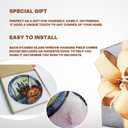 Stained Glass Window Hanging-7.8in Halloween suncatcher for Window Doors Home Decoration,Christmas Thanksgiving Gift for Women, Men, and Mom