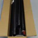 Tension Curtain Rod Extra Long Outdoor Curtain Rod Black Shower Curtain Rods No Drilling 31-168 In2.58-14FtAdjustable Spring Tension Rods Heavy Duty for Bathroom Patio Window Rust Proof