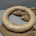 FloraCraft Straw Wreath Form 18 Inch Natural