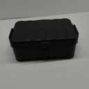 Flemoon Large Outdoor Electrical Box (12.5 x 8.5 x 5 inch), IP54 Waterproof Extension Cord Cover Weatherproof, Protect Outlet, Plug, Socket, Timer, Power Strip, Holiday Light Decoration, Black
