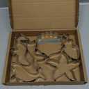 Ocean Cookie Cutters Under The Sea Creatures Cookie Cutter Set with Conch, Seahorse, Seastar, Seashell, Octopus, Clownfish, Mermaid Tail, Crab (6)