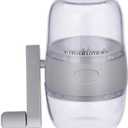 Nut Chopper,Manual Nut Grinder with Hand Crank,Hand Held Food Shredder Cutter for Different Nuts for Baking for Kitchen (grey)