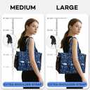 HoogaLife Nurse Bag for Work - Waterproof, Lightweight, Large Portable Bag with 14 Internal Pockets
