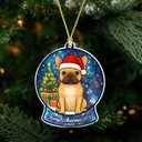 French Bulldog Christmas Ornament 2025  Frenchie Ornament for Christmas Tree, French Bulldog Gifts for Women, Dog Lovers Holiday Decoration
