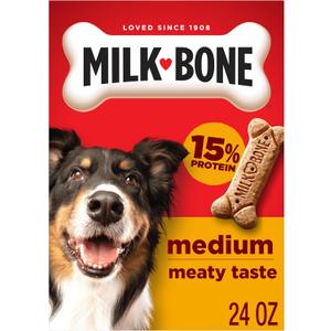 2 x Milk-Bone Original Biscuits Medium Dog Treats, 24 Oz. (EXP 01/22/28)