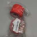 131 Ft Red Glitter Bulletin Board Borders Red Scalloped Bulletin Board Trims Shiny Decorative Border Trims Sparkle Self-Adhesive Border Stickers for Classroom School Home Office Blackboard Desk