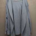 Blue Jacket With Hood, 90% Polyester Fiber 10% Elastane, M/L