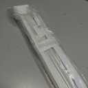 No Drill Cordless Vinyl Mini Blinds,White,26.5" W x 64" H | 1",No Tools,Horizontal Window Blinds,Light Filtering,Indoor Windows
