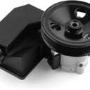 20-62608 Power Steering Pump with Pulley Reservoir Assembly Fit for Jeep-Grand Cherokee WJ 2001-2004, Viper ZB 2003-2006, For Ram 1500 2004-2006 Automotive Replacement Power Steering Pumps