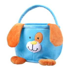 Easter Bunny Baskets, Cute Eggs Hunting Easter Bags Buckets Festival Gifts for kids Girls Boys (Blue)