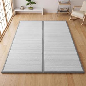 ZonLi Japanese Tatami Mat, Foldable Floor Sleeping Pad Futon Mattress, Queen