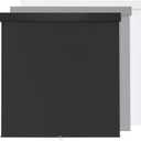 100% Blackout Roller Shades Cordless Blinds for Indoor Windows,Free-Stop Window Shades Pull Down,Thermal Insulated Fabric UV Protection,Blackout Window Guard Blinds for Home,Office,Black,23" W x 72" H