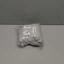 2Pcs Couch Arm Covers, Armrest Cover for Sofa, Sofa Arms Covers Washable Arms with Twist Pins Soft,Skin-Friendly for Pets (Texture Light Gray, Armrest Cover)