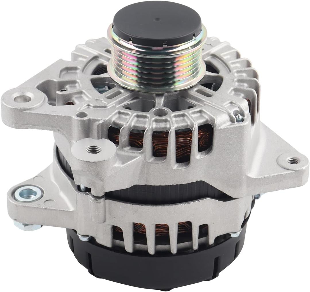 FEIDKS Alternator 12V 150A 6-Groove Pulley Compatible with Hyundai Elantra 2017-2020 Kia Forte 2017-2021 Replace# 373002E721, 61001473