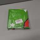 Christmas Tree Skirt 48 Inch, Green Tree Skirts Collar for Home Winter Decorations Xmas Trees Holiday Indoor Decor (Black, 48 Inch)