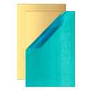 2 Pcs Brass Sheet,4" x 8",20 Gauge(0.8mm) Thickness, 99.9% Pure Brass Plate, for Engraving, Crafting, Jewelry