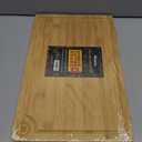 Riveira Wood Cutting Board  Gourmet Bamboo Grandeur: 15 x 10 Inches Wooden Cutting Boards For Kitchen  Natural Cutting Boards For Kitchen  Innovative Juice Grooves Non Toxic Cutting Board