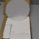 Buffet Risers Food Risers for Buffet Table Acrylic Risers Display Stands Tall Cake Stands Cylinder Stands for Party Pedestal Cake Stand Dessert Table Display Set Cupcake Stands Cupcake Display (4 Pcs White)