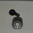 TAILI Suction Cup Wine Glass Holder for Shower, Removable Wall-Mounted Bath Cup Holder for Beer, Wine, Drinks, Enjoy in The Spa, Bathroom, Kitchen, etc. Black