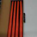 CANDWAX 12 inch Red Taper Candles Set of 4 - Dripless and Long Burning Candlesticks - Perfect as Red Long Candlesticks for Dinner or Holiday Home Decor - Taper Candle Sticks