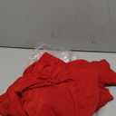 Dining Room Chair Covers Set of 10, Stretch Solid Color Parsons Chair Slipcovers Spandex Removable Washable Kitchen Chair Protector Cover for Dining Room, Hotel, Ceremony(Red)