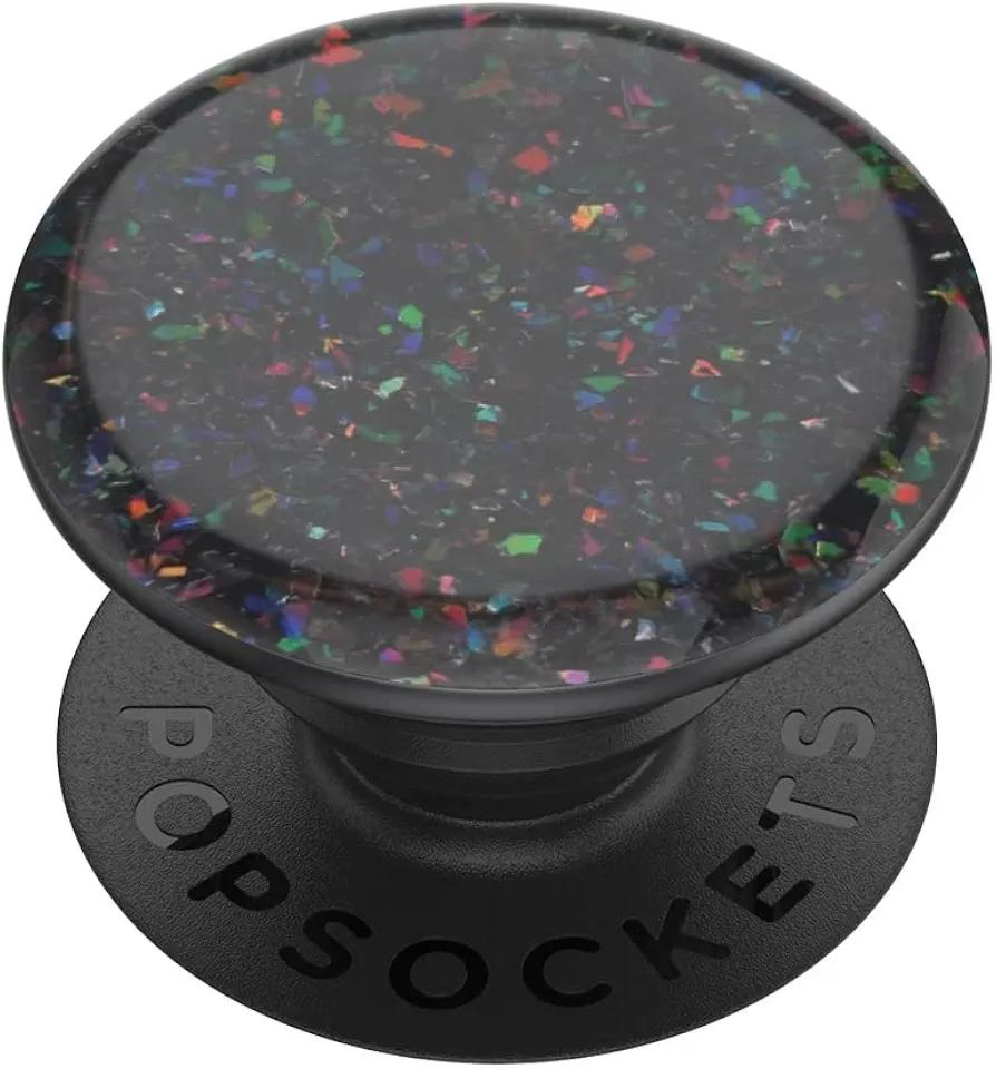 PopSockets PopGrip Premium Iridescent Confetti Oil Slick
