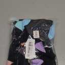 JAMEGIO 12 Pairs Girls Ankle Socks - Running, Athletic, Low Cut Socks for Little to Big Girls (5-7 Years, 12 Pairs Black(6 Colors))