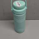 Portable Breast Milk Cooler Bottle, Rapid-cooling Breast Milk, Cooling for 24H Compact Design Travel Breastmilk Cooler 17oz Breastmilk Storage Bottles with 2pcs Inner Bottles, Breastfeeding Essentials (Pistachio)