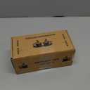 Espresso Cups Set of 2 | 4 oz Small Espresso Cups | Turkish Tea Cups | Demitasse Mugs with Handle | Modern Stackable Ceramic Espresso Mugs Set (Green/Blue)