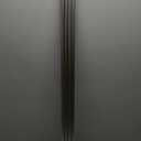 Umbra Midnight Black-Out Curtain Rod for Window, Works with All Room-Darkening Panels, Adjustable 42" to 120", Nickel