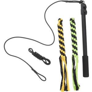 1Set Telescopic Dog Tease Wand Flirt Pole Dog for Interactive Play for Training and Exercise for Dogs and Cats