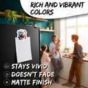 3 x Bichon Frise Magnet 4 Inch 2-Pack Dog  Strong Vinyl Decorative Animal Magnets for Fridge Locker Kitchen Office  Cute Fun Aesthetic Cool Durable & Long-Lasting Souvenir ID44999