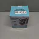 Joyfuture Automatic Bubble Machine, Black Bubbles Blower for Kids, Toddlers - 360 Rotation, 75 Adjustment, with LED Light - Gifts for Boys, Girls, Outdoor, Birthday, Party