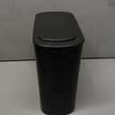 Cesun Automatic Motion Sensor Black Bathroom Trash Can with Lid, 2.6 Gallon Touchless Trash Bin, Smart Plastic Slim Garbage Can Small Wastebasket for Toilet, Office, rv, Bedroom, Living Room