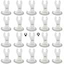 XXGO 20 Pcs Multitool Diamond Blade for Grout Removal Oscillating Tool Masonry Tile Concrete Removing Blades XG8020S