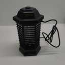 GOOTOP Bug Zapper Outdoor, Mosquito Zapper, 3 Prong Plug in Electric Fly Zapper, Mosquito Killer, Fly Traps, Flying Insects Zapper Indoor Outdoor 90-130V, 4200V, ABS Plastic Outer (Black)